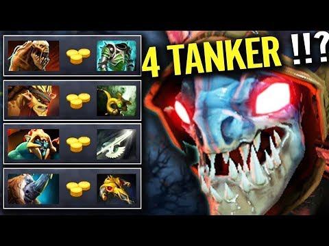 RAMPAGE Slark VS 4 Hardly Tanker - Super Carry Comeback Net Worth Dota 2
