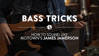 The James Jamerson Motown Bass Sound | Reverb Bass Tricks