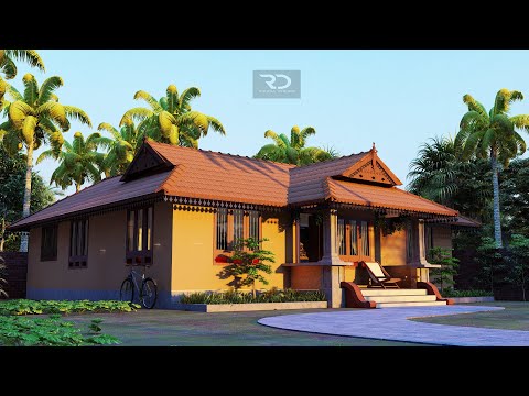 5 CENT നാലുകെട്ട്‌ | Nalukettu | Kerala Home Tour | Lumion Animation | Riddha Designs | Nadumuttam
