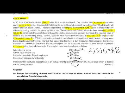 SBR September 2018 debrief question 2