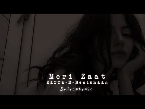 Meri Zaat Zarra e Benishaan | Slowed x Reverb | Solosthetic