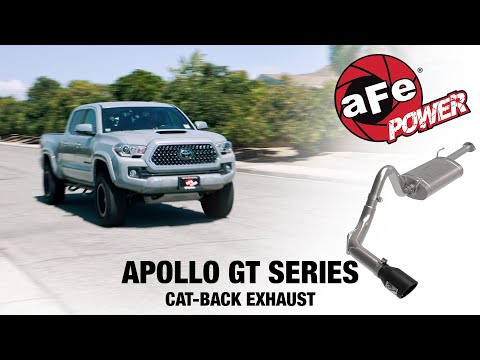 Hear it Now! Gen 3 Toyota Tacoma 3.5L Apollo GT Cat-Back Exhaust Sound