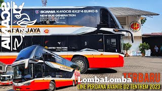 Download lagu NGASPAL🔴HARAPAN JAYA DOUBLE DECKER SCANIA K410CB TENTREM D2 AVANTE 2023  LINE PERDANA mp3