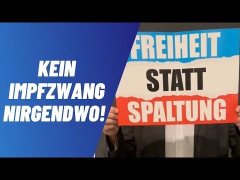Freiheit statt Zwang! Keine Spaltung! Stephan Brandner zu 2G im Plenum