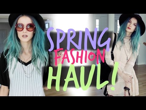 春のファッションハール＆試着 (Spring Fashion Haul & Try On)