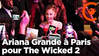 Wicked 2 : Ariana Grande à Paris pour l&#39;avant-première du film