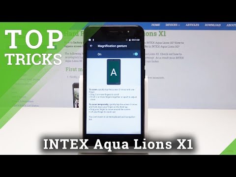Top Tricks on INTEX Aqua Lions X1 - Cool Features / Advanced Options