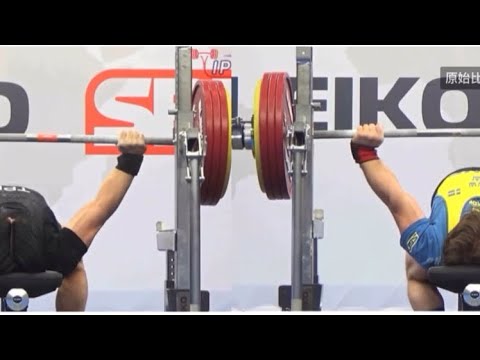 Chun-Chia Fan vs Eddie Berglund Bench press IPF 2024  213kg vs 212.5kg ​⁠ @Funga_tumaz