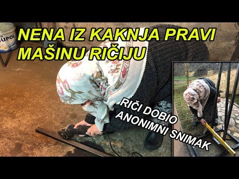 NENA IZ KAKNJA PRAVI RIČIJU MAŠINU
