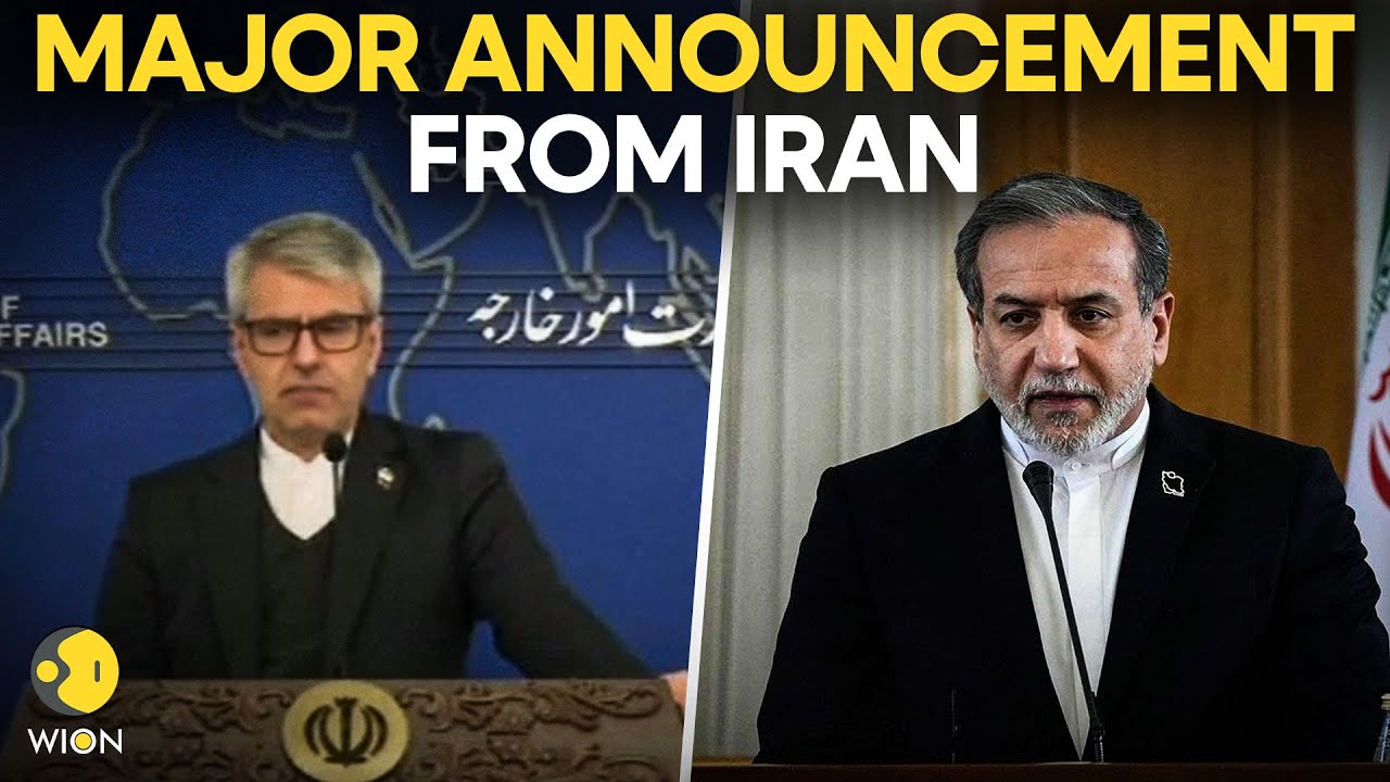 LIVE: Iran’s Foreign Minister Abbas Araqchi Delivers Important Speech Amid Unrest In Iran | WION
