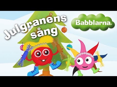 Babblarna - Julgranens sång - Officiell musikvideo