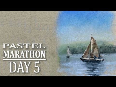 Pastel marathon - Day 5 | Boats