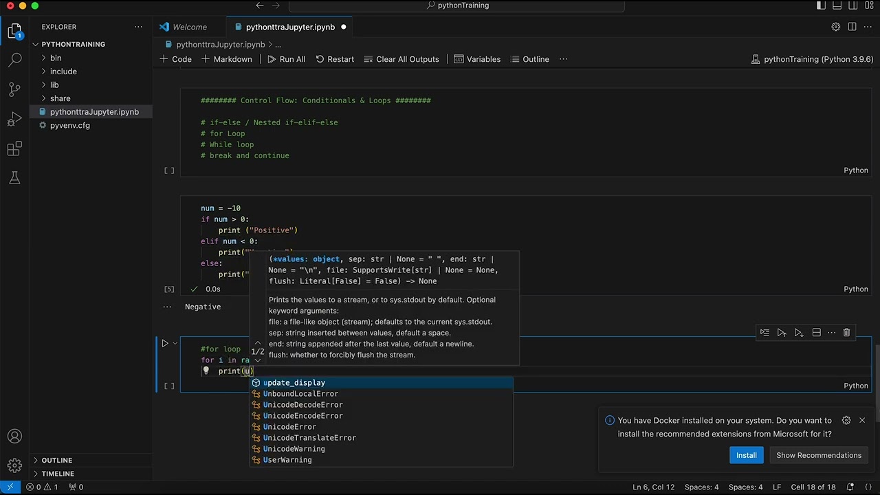 PythonChapter 3 - Control Flow: Conditionals & Loops