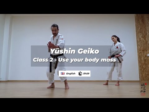 60 min Follow Along Shotokan Karate Class -  Use your body mass
