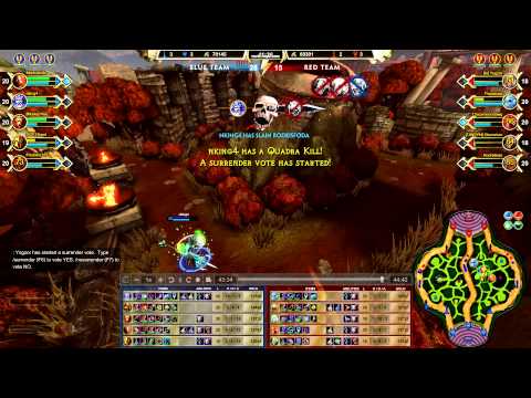 Smite First Ranked Penta Kill!