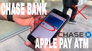 ✅  How To Use Chase Cardless ATM Withdrawal With Apple Pay Wallet 🔴