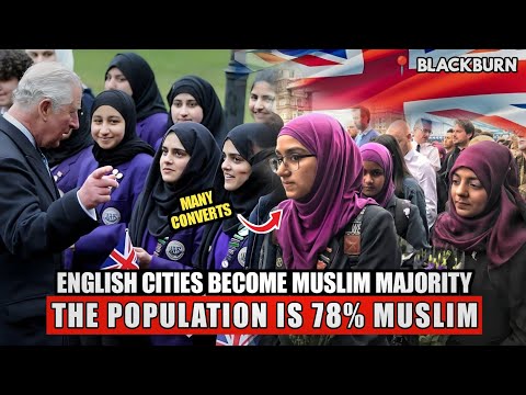 BLACKBURN - A Muslim-majority city in England, Many Converts Here