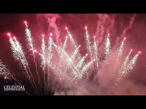 A Pyromusical Firework Display at Prestwold Hall