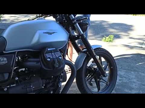 V7 850 E5 Agostini silencers