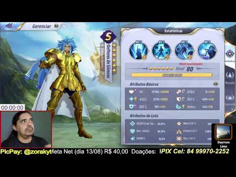 FELIZ SÁBADO - SAINT SEIYA AWAKENING - O MELHOR JOGO DE CDZ