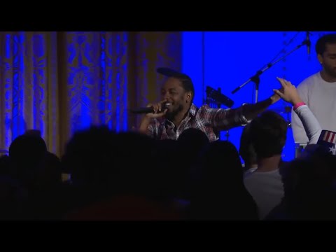 Kendrick Lamar Live @The White House - Independence Day - HD