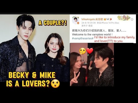 Becky and Mike Angelo is in a intimate relationship?😯😏 #beckyarmstrong #mikeangelo