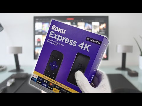 Roku Express 4k Streaming Stick unboxing