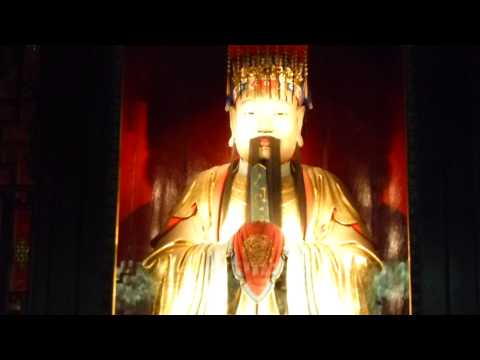 Museu Wuhou Ci (entrada - estátua de Zhuge Liang)