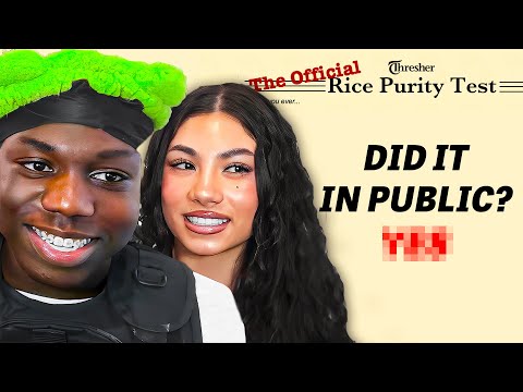 Young Dabo & His Crush Take The Rice Purity Test..