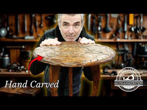 Restoring a Hand-Carved Table + Important Channel Update
