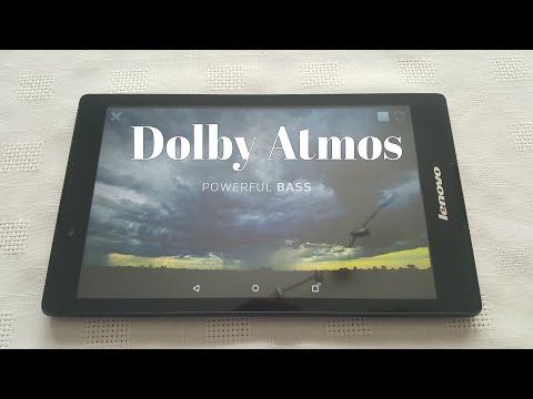Lenovo Tab 2 A8-50F Speaker Sound Test Dolby Atmos
