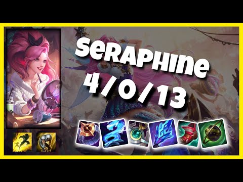 Seraphine vs Bard OCE Challenger SUPPORT (4/0/13) - v11.5
