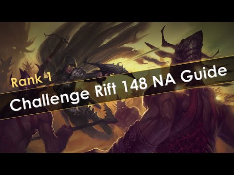 Diablo 3 Challenge Rift 148 NA Guide Rank 1