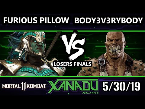 F@X 304 Mortal Kombat 11 - Furious Pillow (Kotal Kahn) Vs. Body3v3rybody (Johnny Cage, Baraka) - LF