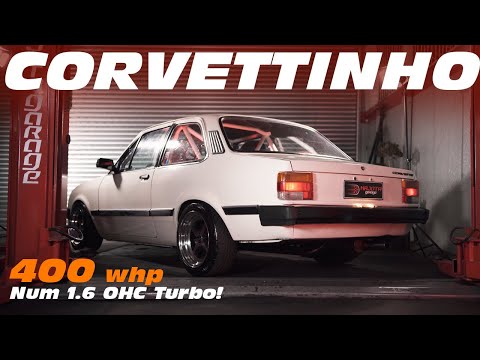 CORVETTINHO: o Chevette OHC 1.6 Turbo de 400 cv DE RODA | FlatOut Midnight