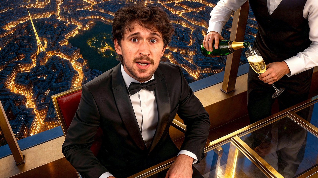 Fui no restaurante secreto no topo da Torre Eiffel!