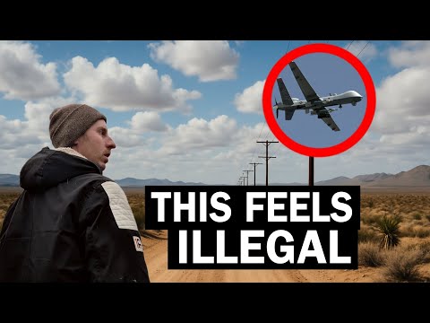 I Hiked to the Forbidden Town Connected to Area 51 | 14 Mile Trek at the NNSS