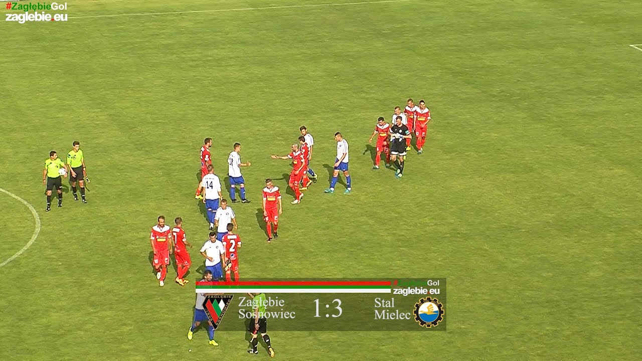 WIDEO: Zagłębie Sosnowiec - Stal Mielec 1-3 [BRAMKI]