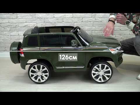 Відео огляд на дитячий електромобіль Джип JJ2022