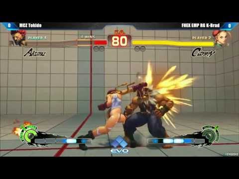 [EVO 2013 SSFIV AE Top 32] MCZ Tokido (Akuma) vs FNEX EMP RG K Brad (Cammy)