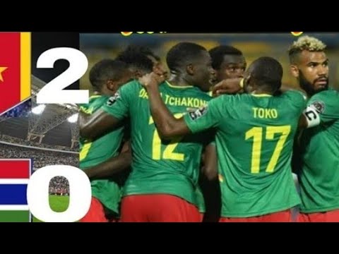 Cameron vs Gambia All Goll highlight.