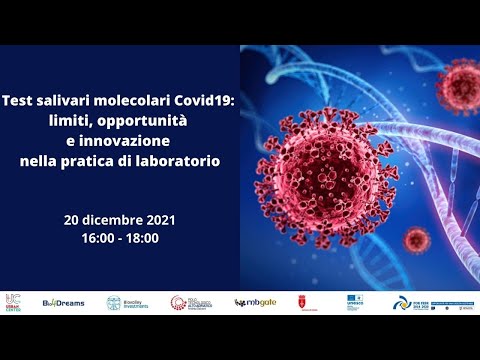 , title : 'Test salivari molecolari Covid19: limiti, opportunità e innovazione nella pratica di laboratorio'