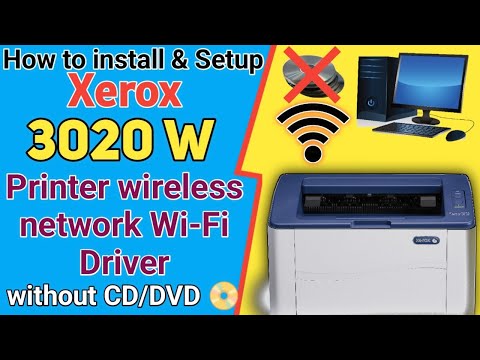 How to xerox phaser 3020 w printer wireless network connection on pc/laptop.xerox 3020 wifi driver.