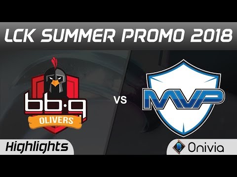 BBQ vs MVP Highlights Game 1 LCK Summer 2018 BBQ Olivers vs MVP by Onivia