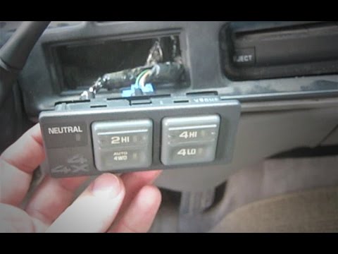 Service 4WD Light Chevy Tahoe GMC Yukon 4x4 Switch Repair 1992 - 1999