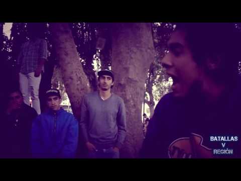 Mc cuadrado vs Pipo. (Semifinal). "Batallas Callejeras  Plaza de Viña"