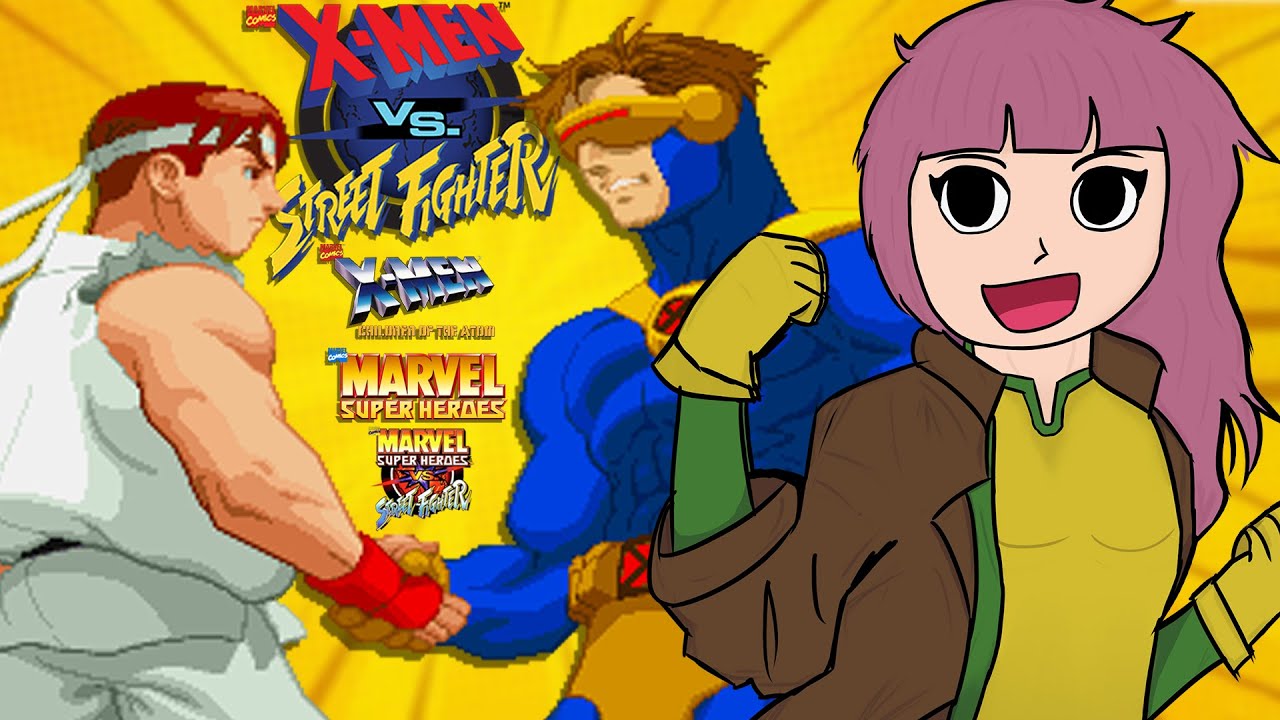 As origens de MARVEL VS CAPCOM! - História Completa (COM SPOILERS!) - X-Men COTA, MARVEL SH, VS SF