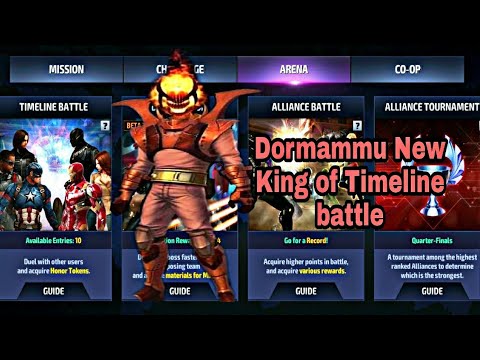 Dormammu destroyed timeline battle - marvel future fight