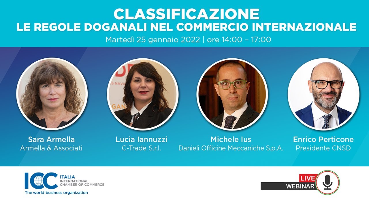 Classificazione  Le Regole Doganali Nel Commercio Internazionale