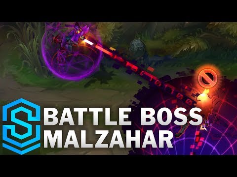 Battle Boss Malzahar Skin Spotlight - Pre-Release - League of Legends